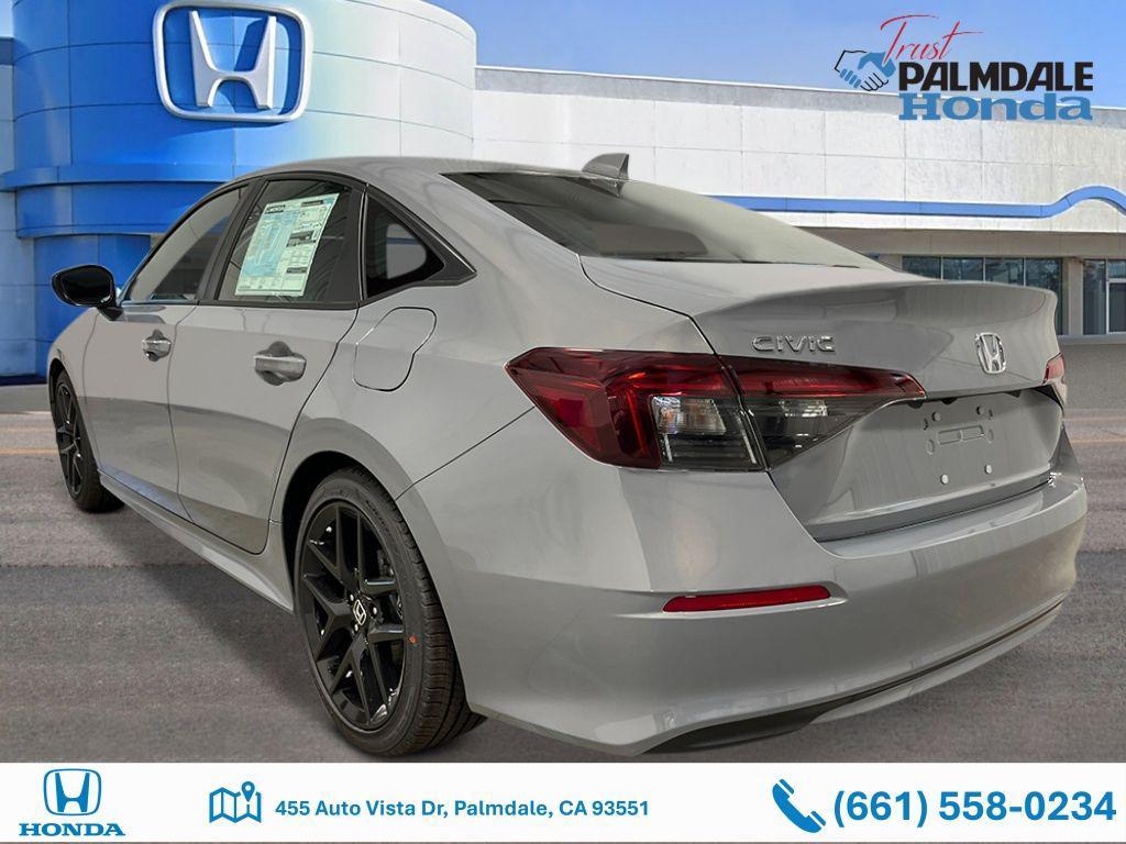 new 2026 Honda Civic car, priced at $28,245