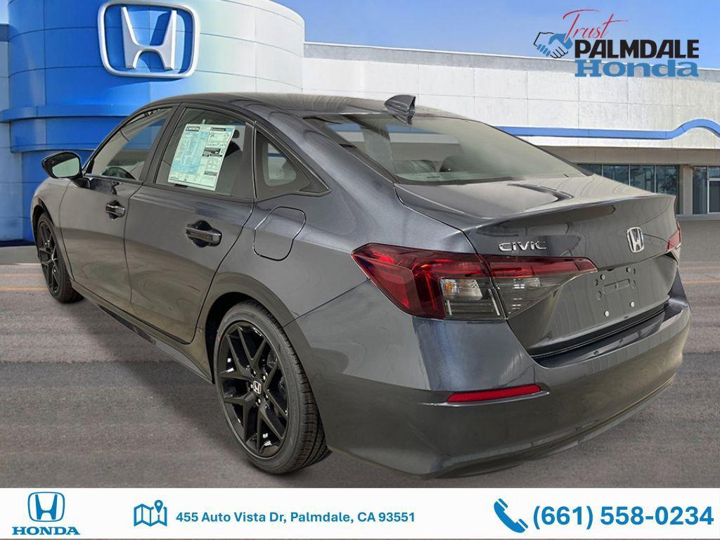 new 2026 Honda Civic car, priced at $27,790