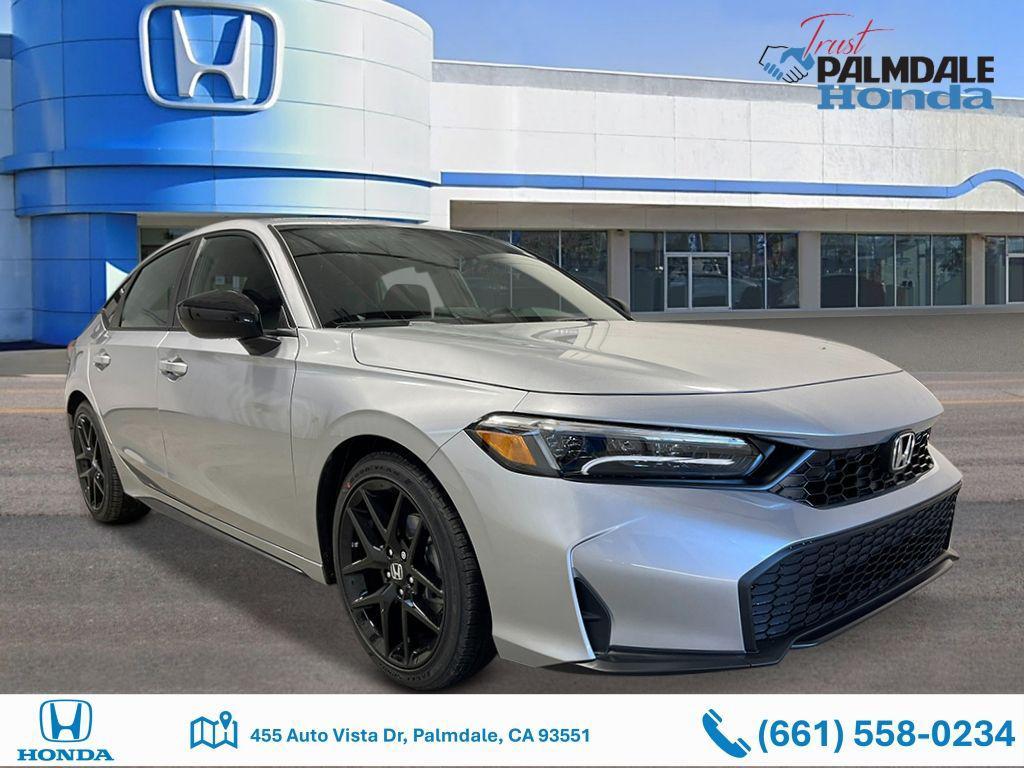 new 2025 Honda Civic car, priced at $28,600