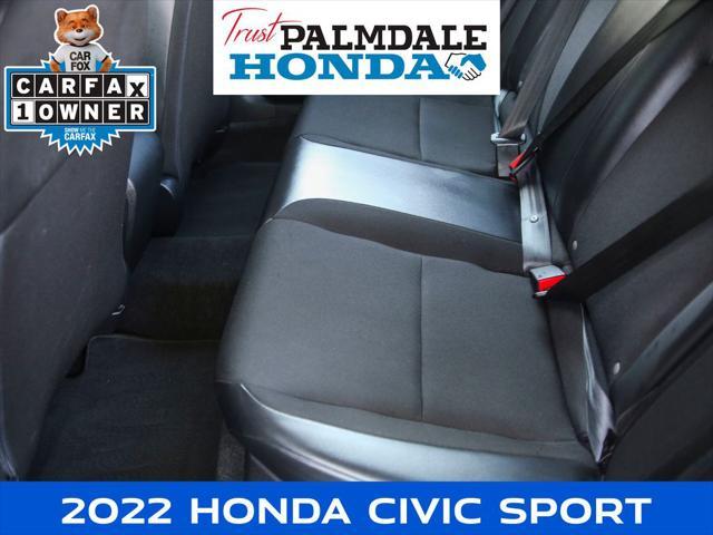 used 2022 Honda Civic car, priced at $25,662