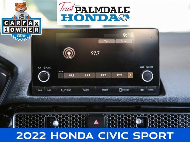 used 2022 Honda Civic car, priced at $25,662