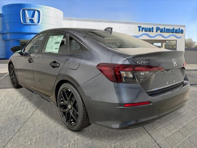 new 2025 Honda Civic car, priced at $27,400