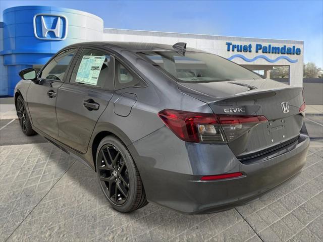 new 2025 Honda Civic car, priced at $27,400