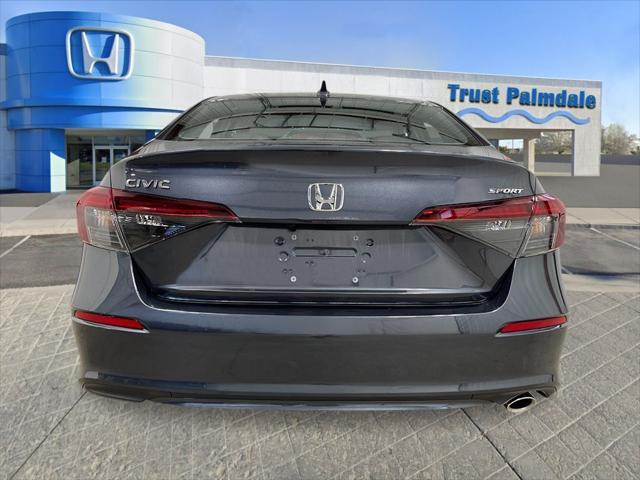 new 2025 Honda Civic car, priced at $27,400