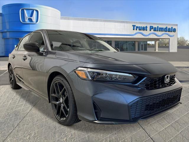 new 2025 Honda Civic car, priced at $27,400
