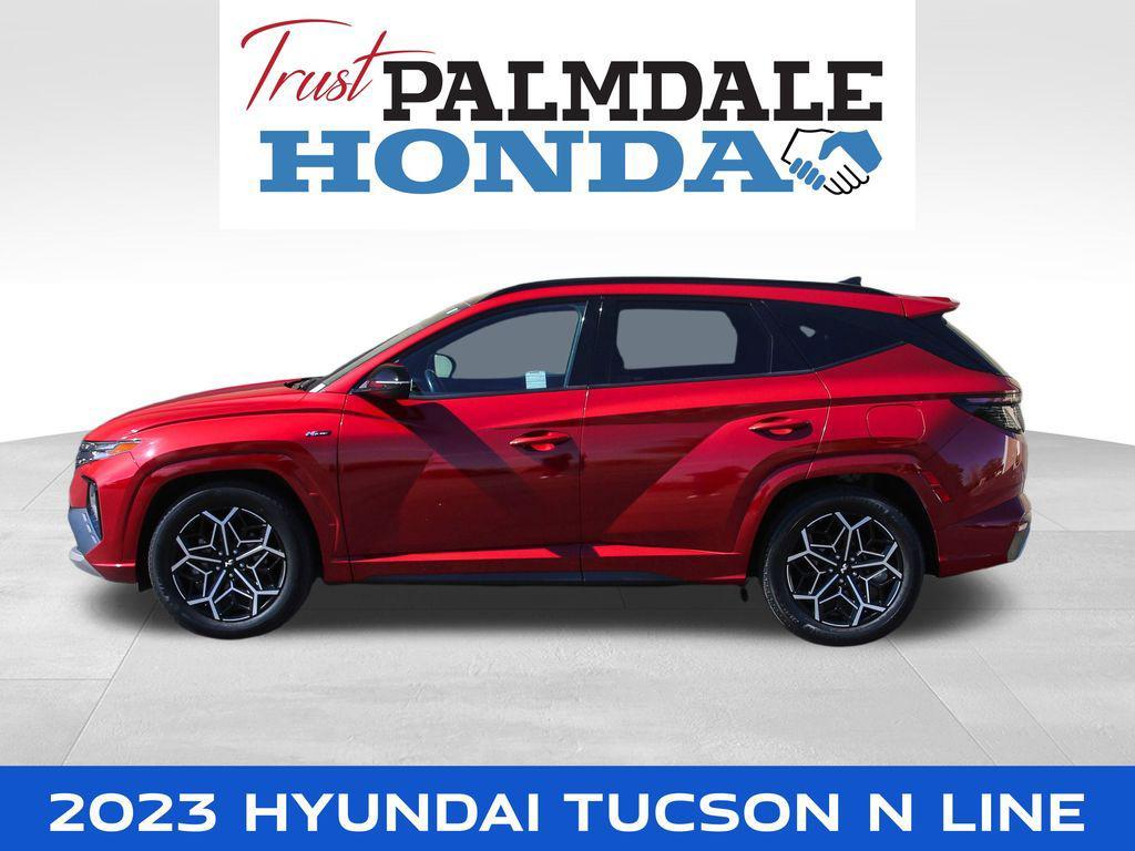 used 2023 Hyundai Tucson car, priced at $23,894
