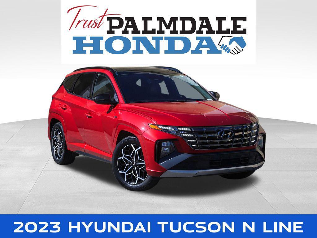 used 2023 Hyundai Tucson car, priced at $23,894