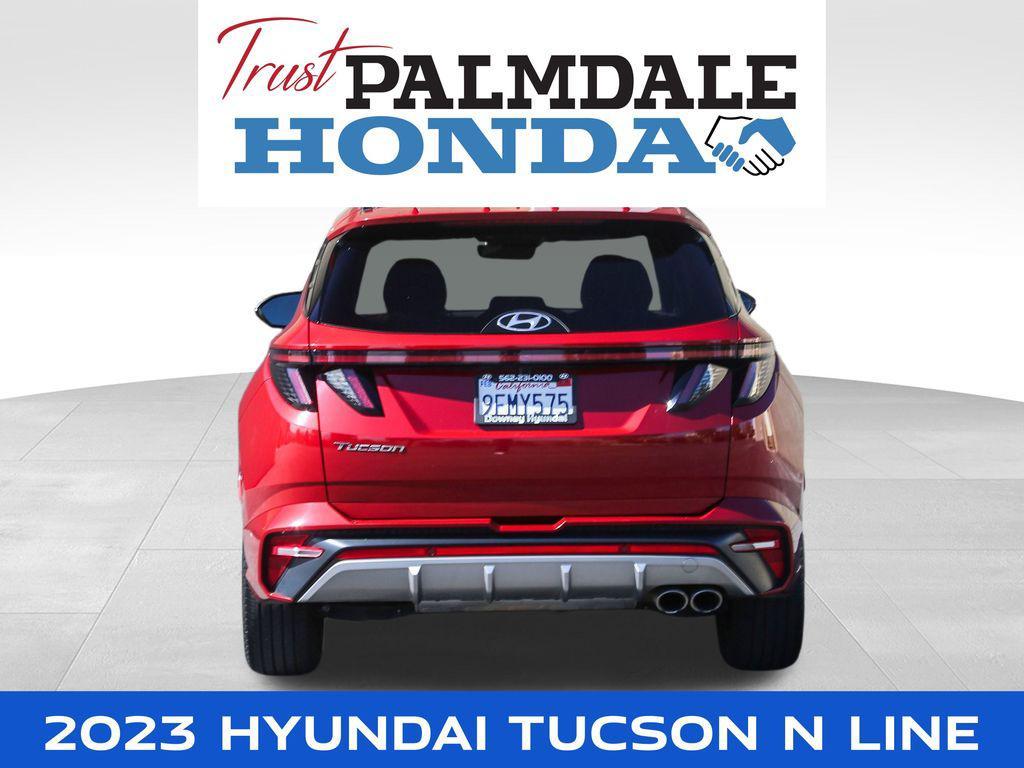 used 2023 Hyundai Tucson car, priced at $23,894