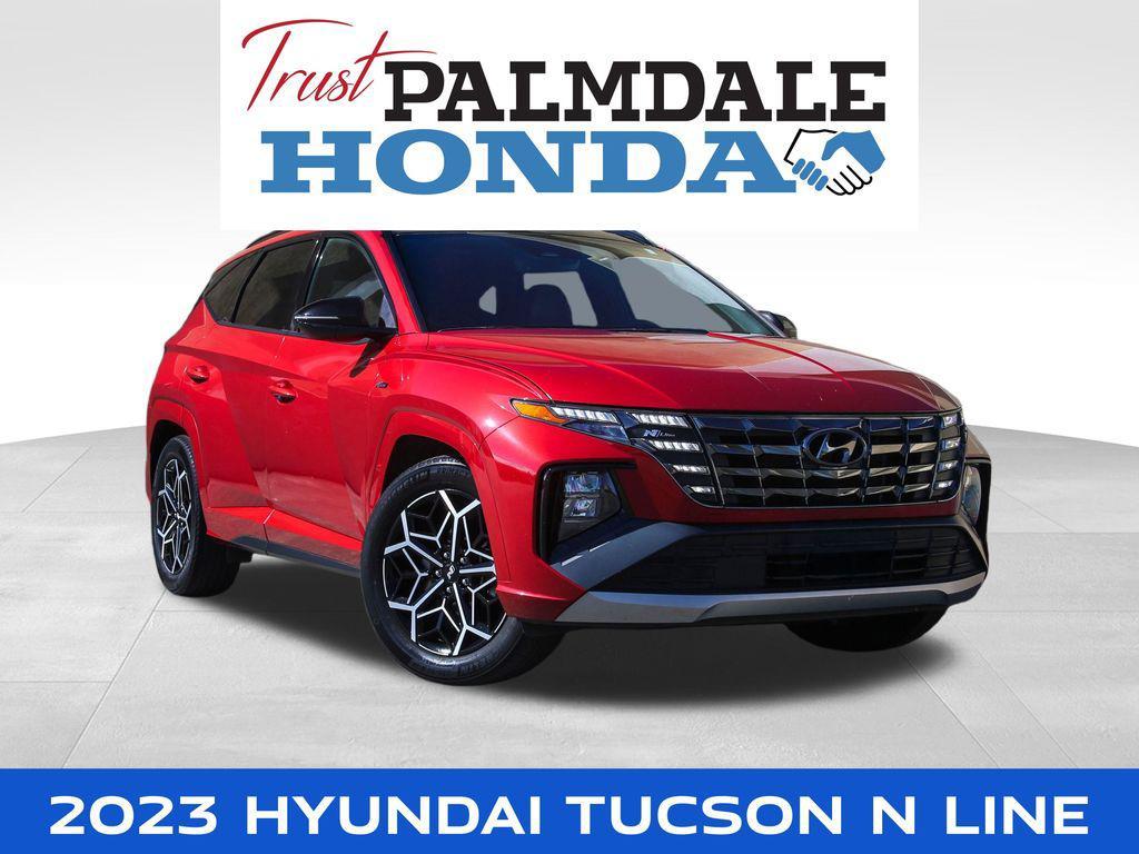 used 2023 Hyundai Tucson car, priced at $23,894