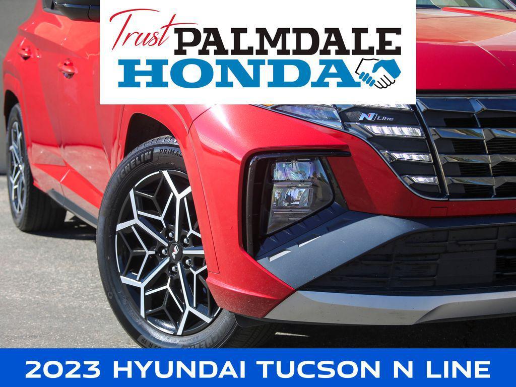used 2023 Hyundai Tucson car, priced at $23,894