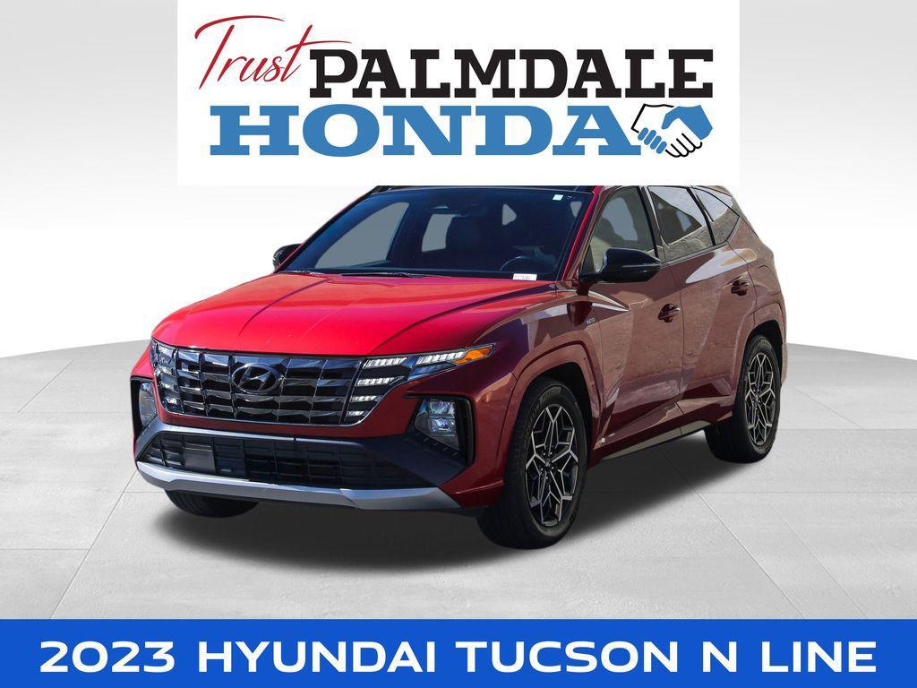 used 2023 Hyundai Tucson car, priced at $23,894