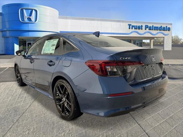 new 2025 Honda Civic Hybrid car, priced at $30,555