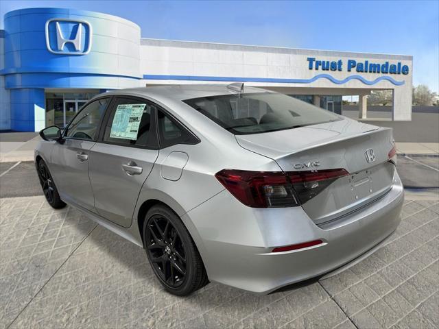 new 2025 Honda Civic car, priced at $27,400
