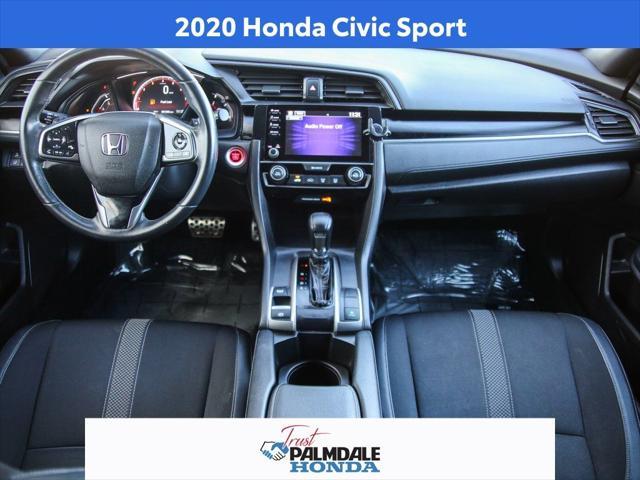 used 2020 Honda Civic car, priced at $22,641