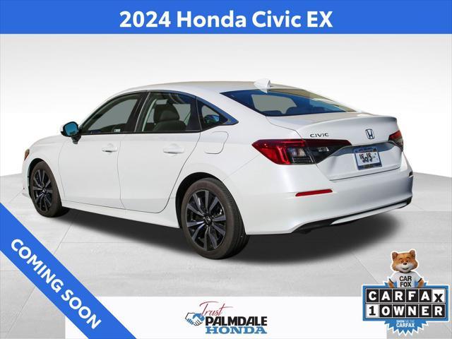 used 2024 Honda Civic car, priced at $26,871