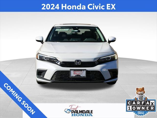 used 2024 Honda Civic car, priced at $26,871