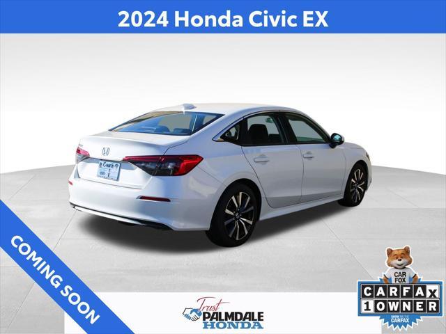 used 2024 Honda Civic car, priced at $26,871