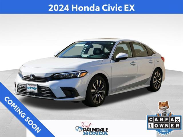 used 2024 Honda Civic car, priced at $26,871