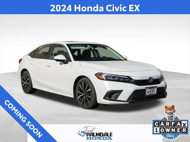 used 2024 Honda Civic car, priced at $26,871