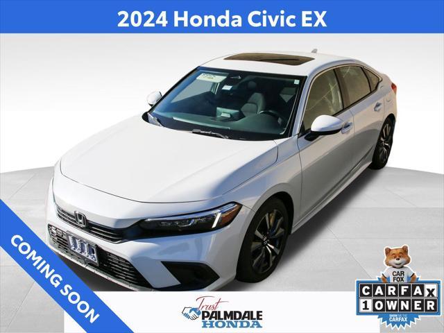 used 2024 Honda Civic car, priced at $26,871