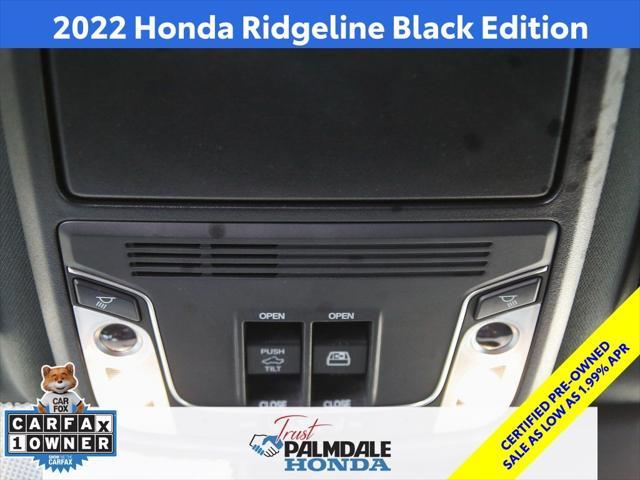 used 2022 Honda Ridgeline car, priced at $29,991