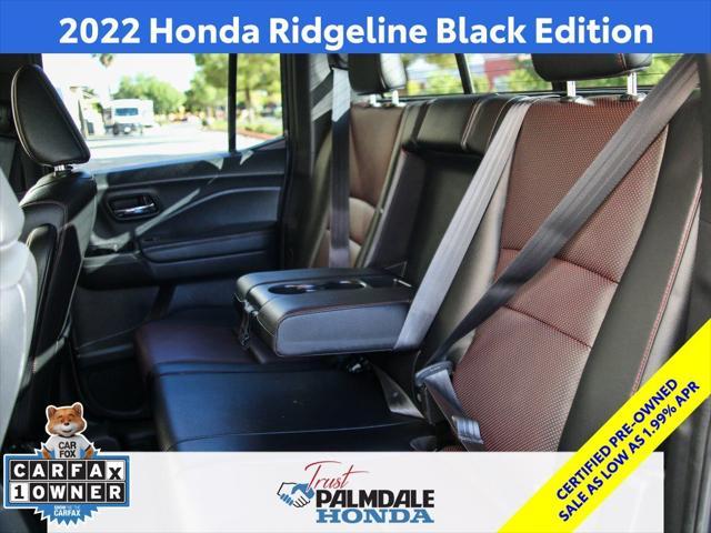 used 2022 Honda Ridgeline car, priced at $29,991