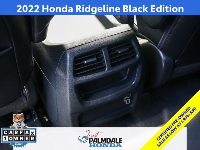 used 2022 Honda Ridgeline car, priced at $29,991