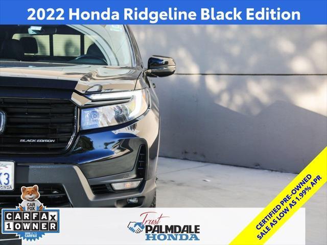 used 2022 Honda Ridgeline car, priced at $29,991