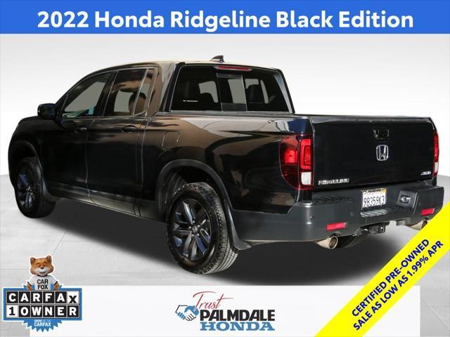 used 2022 Honda Ridgeline car, priced at $29,991