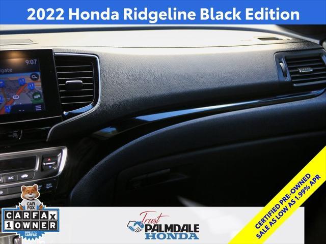 used 2022 Honda Ridgeline car, priced at $29,991