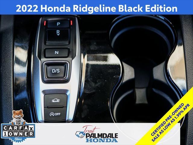 used 2022 Honda Ridgeline car, priced at $29,991