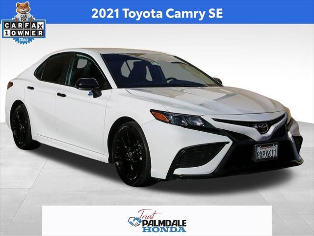 used 2021 Toyota Camry car, priced at $25,478