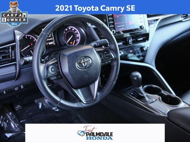 used 2021 Toyota Camry car, priced at $25,478