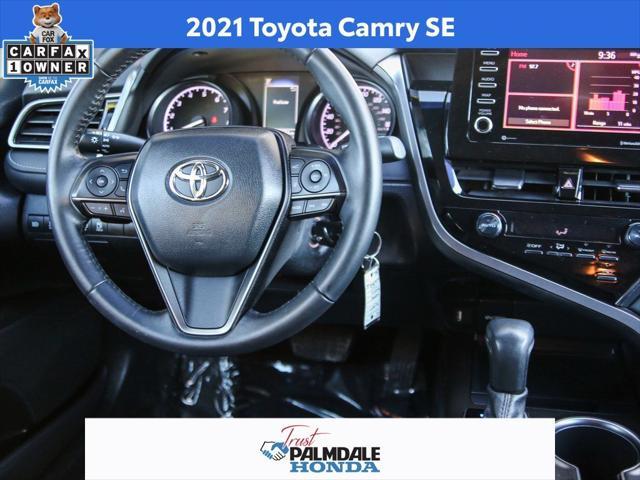 used 2021 Toyota Camry car, priced at $25,478