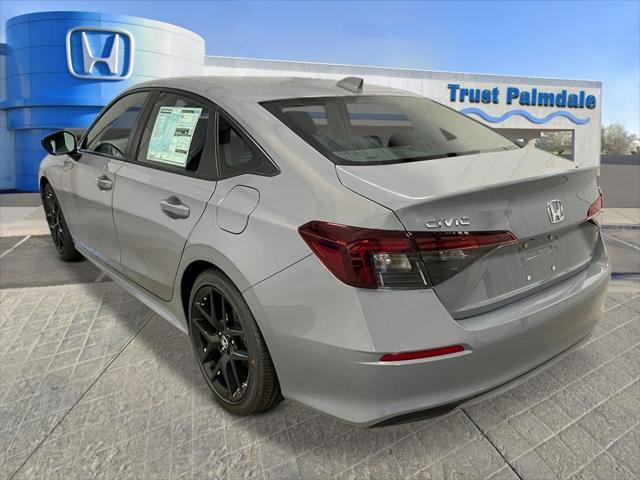 new 2025 Honda Civic car, priced at $27,855
