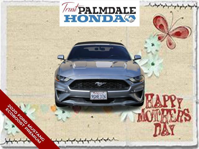 used 2020 Ford Mustang car, priced at $18,991
