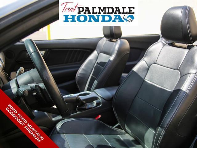 used 2020 Ford Mustang car, priced at $18,991