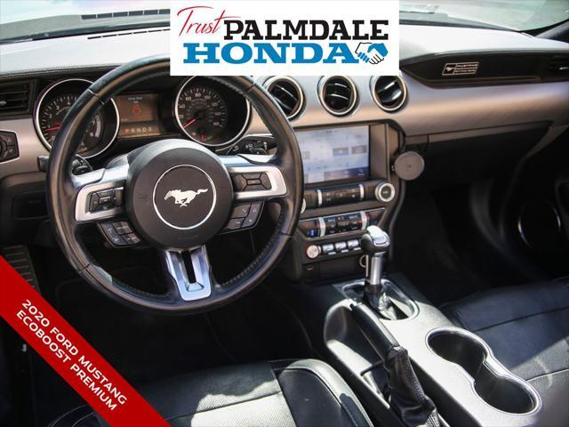used 2020 Ford Mustang car, priced at $18,991