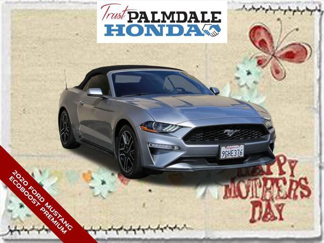used 2020 Ford Mustang car, priced at $18,991