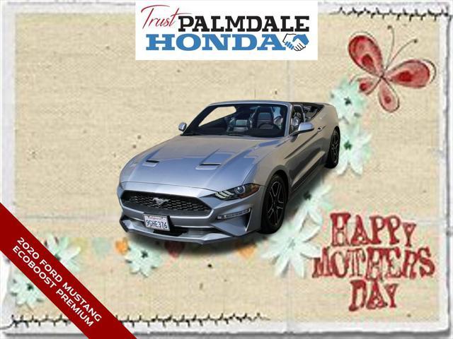 used 2020 Ford Mustang car, priced at $18,991