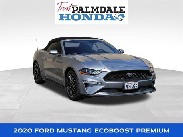 used 2020 Ford Mustang car, priced at $17,977