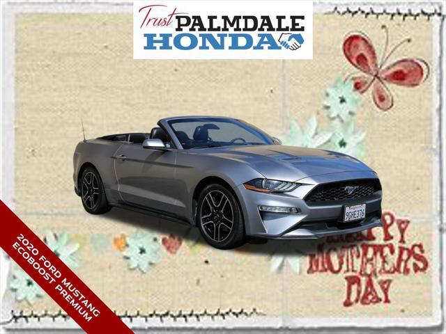 used 2020 Ford Mustang car, priced at $18,991