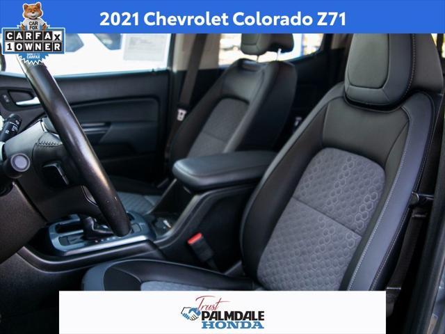 used 2021 Chevrolet Colorado car, priced at $30,991