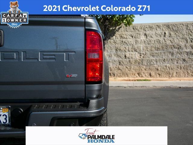 used 2021 Chevrolet Colorado car, priced at $30,991