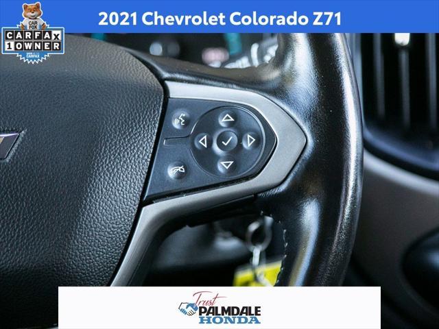 used 2021 Chevrolet Colorado car, priced at $30,991