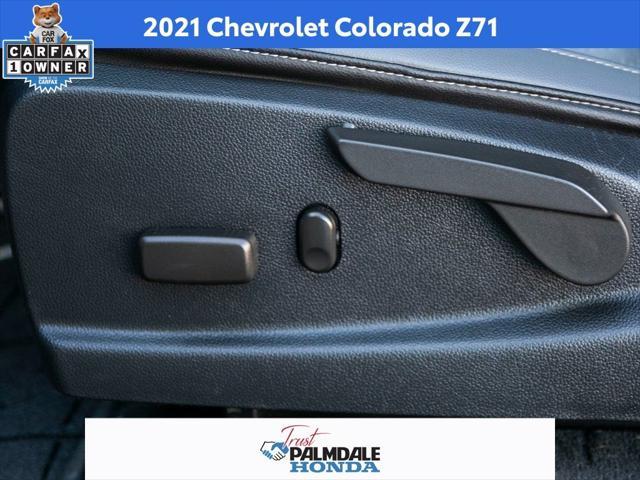 used 2021 Chevrolet Colorado car, priced at $30,991