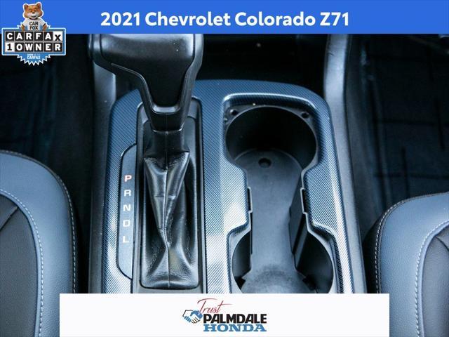 used 2021 Chevrolet Colorado car, priced at $30,991