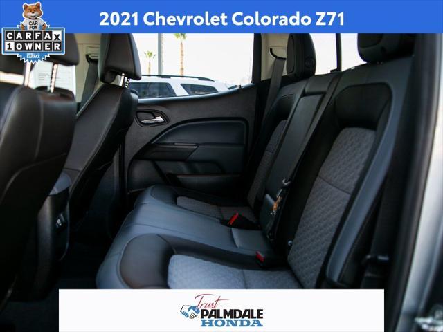 used 2021 Chevrolet Colorado car, priced at $30,991