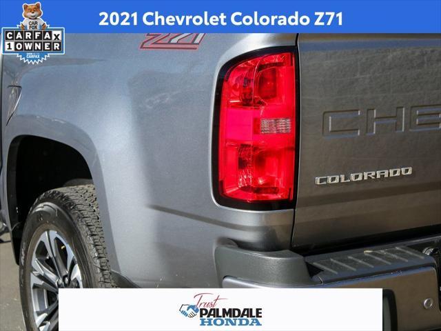 used 2021 Chevrolet Colorado car, priced at $30,991