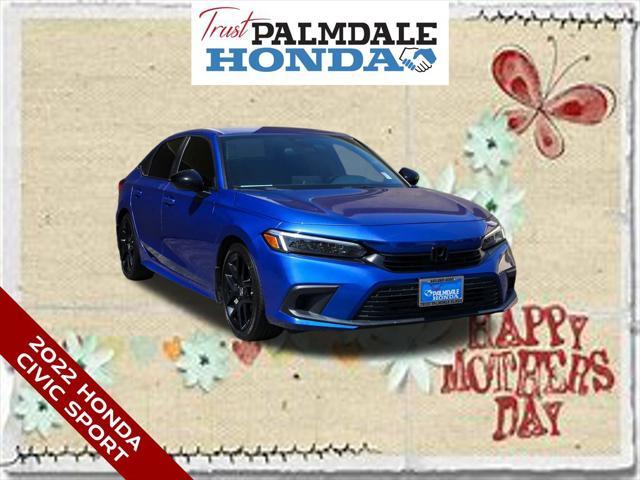 used 2022 Honda Civic car, priced at $23,991